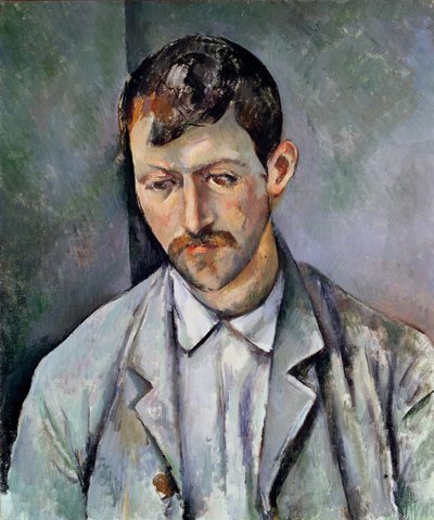 Porträt eines Bauern von Paul Cézanne